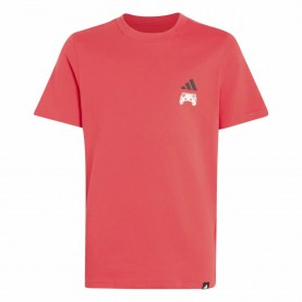 Тениска Adidas Gaming Graphic short sleeve T-shirt - Red (Pure Ruby) тениска,мъжки,тениски,дамски,тениски,adidas,gaming,graphic,short,sleeve,t,shirt,red,(pure,ruby)