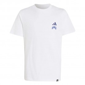 Тениска Adidas Gaming Graphic 2 short sleeve T-shirt - White тениска,мъжки,тениски,дамски,тениски,adidas,gaming,graphic,2,short,sleeve,t,shirt,white