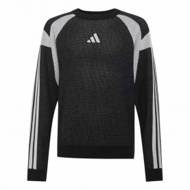 блуза,детски,блузи,adidas,house,of,tiro,knitted,crew,sweatshirt,black,(black,white)