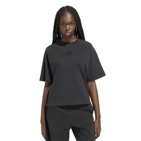 Тениска Adidas Kit Small Logo short sleeve T-shirt - Black (Black) тениска,мъжки,тениски,дамски,тениски,adidas,kit,small,logo,short,sleeve,t,shirt,black,(black)