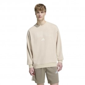 Блуза Adidas Seasonal Essentials Collegiate French Terry Crew sweatshirt - Beige (Crystal Linen / Ivory) блуза,мъжки,пуловери,adidas,seasonal,essentials,collegiate,french,terry,crew,sweatshirt,beige,(crystal,linen,ivory)