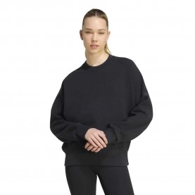 блуза,дамски,блузи,adidas,soft,lux,loose,sweatshirt,black