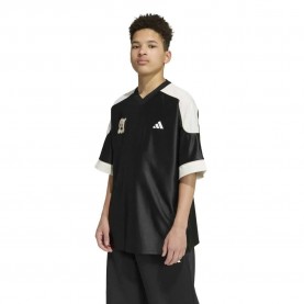 Тениска Adidas Stadium Jersey short sleeve v neck T-shirt - Black (Black / Off White / Crystal White) тениска,мъжки,тениски,дамски,тениски,adidas,stadium,jersey,short,sleeve,v,neck,t,shirt,black,(black,off,white,crystal,white)