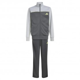 Анцуг Adidas Tricot Colour Pop tracksuit - Grey (Grey Five / Frozen Lemon / Lgh Solid Grey) анцуг,детски,анцузи,adidas,tricot,colour,pop,tracksuit,grey,(grey,five,frozen,lemon,lgh,solid,grey)