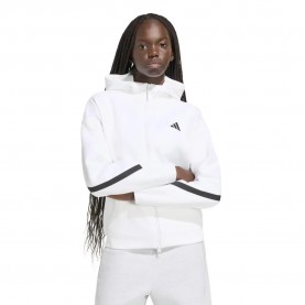 Блуза Adidas Z.N.E full zip sweatshirt - White (White) блуза,дамски,блузи,adidas,z.n.e,full,zip,sweatshirt,white,(white)