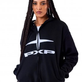 Блуза Project x paris 2534000 full zip sweatshirt - Black (Black) блуза,мъжки,пуловери,project,x,paris,2534000,full,zip,sweatshirt,black,(black)