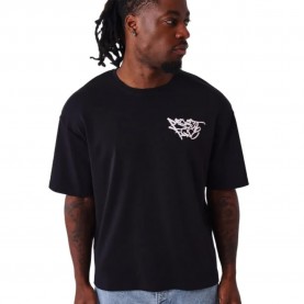 Тениска Project x paris 2611145 short sleeve T-shirt - Black (Black / Pink) тениска,мъжки,тениски,дамски,тениски,project,x,paris,2611145,short,sleeve,t,shirt,black,(black,pink)