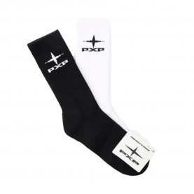 Чорапи Project x paris CH25002 long socks 2 pairs - White / Black (Black / White) чорапи,мъжки,чорапи,дамски,чорапи,project,x,paris,ch25002,long,socks,2,pairs,white,black,(black,white)