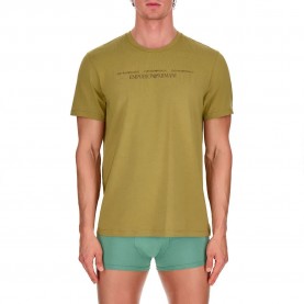 Тениска Emporio armani EM000377_AF25027 short sleeve T-shirt - Green (Moss Green) тениска,мъжки,тениски,дамски,тениски,emporio,armani,em000377,af25027,short,sleeve,t,shirt,green,(moss,green)