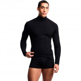 Блуза Emporio armani EM000388_AF25034 high neck sweater - Black (Black) блуза,мъжки,пуловери,дамски,пуловери,emporio,armani,em000388,af25034,high,neck,sweater,black,(black)