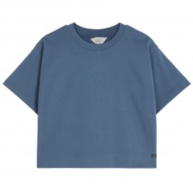 Тениска Lee Cropped Relaxed Fit short sleeve T-shirt - Blue (Bering Sea) тениска,мъжки,тениски,дамски,тениски,lee,cropped,relaxed,fit,short,sleeve,t,shirt,blue,(bering,sea)