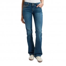 Дънки Lee Flap Pocket Jessica Bootcut Fit low waist jeans - Blue (Mid Fade) дънки,мъжки,панталони,дамски,панталони,lee,flap,pocket,jessica,bootcut,fit,low,waist,jeans,blue,(mid,fade)