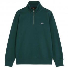 Блуза Lee Patch Regular Fit half zip sweatshirt - Green (Ponderosa Pine) блуза,мъжки,пуловери,lee,patch,regular,fit,half,zip,sweatshirt,green,(ponderosa,pine)