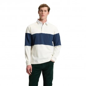 Тениска Lee Rugby Relaxed Fit short sleeve T-shirt - White (Ecru) тениска,мъжки,тениски,дамски,тениски,lee,rugby,relaxed,fit,short,sleeve,t,shirt,white,(ecru)