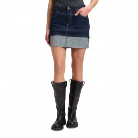 Пола Lee Selvedge Regular Fit mini skirt - Blue (Xion) пола,дамски,поли,и,рокли,lee,selvedge,regular,fit,mini,skirt,blue,(xion)