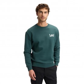 Блуза Lee Wobbly Regular Fit sweatshirt - Green (Ponderosa Pine) блуза,мъжки,пуловери,lee,wobbly,regular,fit,sweatshirt,green,(ponderosa,pine)