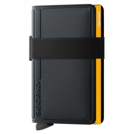 Secrid Bandwallet tpu wallet - Black (Black-Ochre) портфейли,и,портмонета,secrid,bandwallet,tpu,wallet,black,(black,ochre)