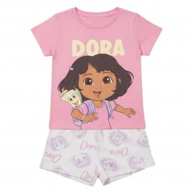 пижама,детски,пижами,cerdá,single,jersey,dora,la,exploradora,short,sleeve,pyjama,pink,(pink)