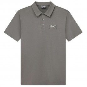 EA7 EMPORIO ARMANI 7M002230_AF13741 short sleeve polo - Grey (Grey) дамски,блузи,с,яка,мъжки,блузи,с,яка,ea7,emporio,armani,7m002230,af13741,short,sleeve,polo,grey,(grey)