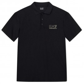 EA7 EMPORIO ARMANI 7M002256_AF26529 short sleeve polo - Black (Black) дамски,блузи,с,яка,мъжки,блузи,с,яка,ea7,emporio,armani,7m002256,af26529,short,sleeve,polo,black,(black)