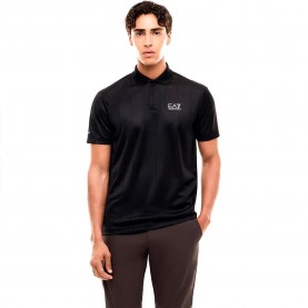 EA7 EMPORIO ARMANI 7M002477_AF22277 short sleeve polo - Black (Black) дамски,блузи,с,яка,мъжки,блузи,с,яка,ea7,emporio,armani,7m002477,af22277,short,sleeve,polo,black,(black)