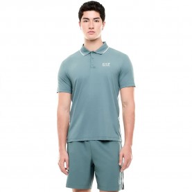 EA7 EMPORIO ARMANI 7M002488_AF13689 short sleeve polo - Green (Green) дамски,блузи,с,яка,мъжки,блузи,с,яка,ea7,emporio,armani,7m002488,af13689,short,sleeve,polo,green,(green)