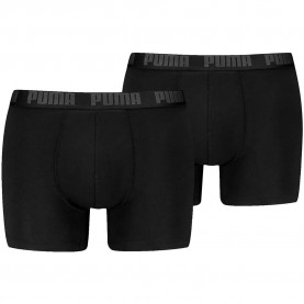 Боксерки Puma Everyday Basic boxers 2 units - Black (Black / Phantom) боксерки,мъжко,бельо,puma,everyday,basic,boxers,2,units,black,(black,phantom)