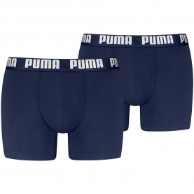 Боксерки Puma Everyday Basic boxers 2 units - Blue (Navy / White) боксерки,мъжко,бельо,puma,everyday,basic,boxers,2,units,blue,(navy,white)