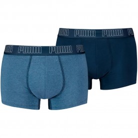 боксерки,мъжко,бельо,puma,everyday,basic,trunk,boxers,2,units,blue,(denim)