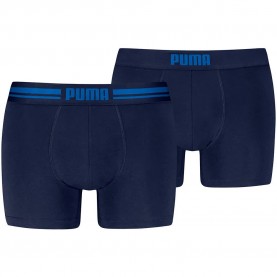 Боксерки Puma Everyday Placed Logo boxers 2 units - Blue (Navy / Team Royal Blue) боксерки,мъжко,бельо,puma,everyday,placed,logo,boxers,2,units,blue,(navy,team,royal,blue)