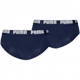 Puma Everyday slips 2 units - Blue (Navy / White) мъжко,бельо,puma,everyday,slips,2,units,blue,(navy,white)