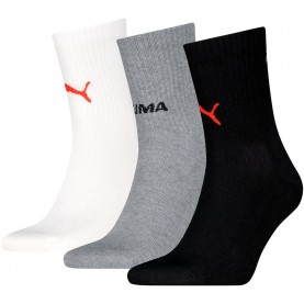 Чорапи Puma Logo Stacking short socks 3 pairs - Multicolor (Black / Grey / White) чорапи,мъжки,чорапи,дамски,чорапи,puma,logo,stacking,short,socks,3,pairs,multicolor,(black,grey,white)
