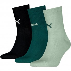 Чорапи Puma Logo Stacking short socks 3 pairs - Multicolor (Soft Grass / Green / Black) чорапи,мъжки,чорапи,дамски,чорапи,puma,logo,stacking,short,socks,3,pairs,multicolor,(soft,grass,green,black)