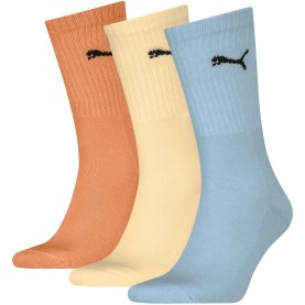 Чорапи Puma Sport socks 3 pairs - Multicolor (Blue / Soft Yellow / Cinnabar) чорапи,мъжки,чорапи,дамски,чорапи,puma,sport,socks,3,pairs,multicolor,(blue,soft,yellow,cinnabar)