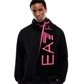 шал,ръкавици,шапки,и,шалове,ea7,emporio,armani,7x000909,af11994,scarf,black,(black,pink)