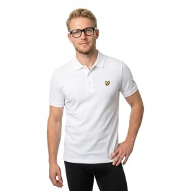 дамски,блузи,с,яка,мъжки,блузи,с,яка,lyle,&,scott,popcorn,jacquard,short,sleeve,polo,white,(white)