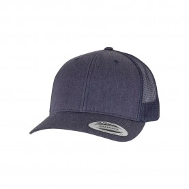 Шапка Flexfit 6606 trucker cap - Blue (Heather Navy) шапка,всички,шапки,flexfit,6606,trucker,cap,blue,(heather,navy)