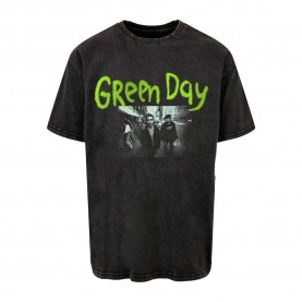 Тениска Merchcode Green Day Dookie Anniversary Oversize short sleeve T-shirt - Black (Black) тениска,мъжки,тениски,дамски,тениски,merchcode,green,day,dookie,anniversary,oversize,short,sleeve,t,shirt,black,(black)