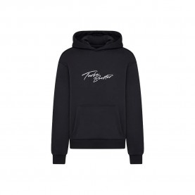 Суичър Merchcode Rider Turbo Booster hoodie - Black (Black) суичър,мъжки,пуловери,merchcode,rider,turbo,booster,hoodie,black,(black)