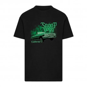Тениска Merchcode Snoop Dogg Lowrider short sleeve T-shirt - Black (Black) тениска,мъжки,тениски,дамски,тениски,merchcode,snoop,dogg,lowrider,short,sleeve,t,shirt,black,(black)