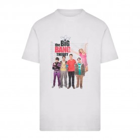 Тениска Merchcode The Big Bang Theory Season 2 Cover short sleeve T-shirt - White (White) тениска,мъжки,тениски,дамски,тениски,merchcode,the,big,bang,theory,season,2,cover,short,sleeve,t,shirt,white,(white)