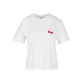 Тениска Miss tee Sweet Cherie short sleeve T-shirt - White (White) тениска,мъжки,тениски,дамски,тениски,miss,tee,sweet,cherie,short,sleeve,t,shirt,white,(white)