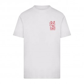 тениска,мъжки,тениски,дамски,тениски,mister,tee,good,luck,club,cat,short,sleeve,t,shirt,white,(white)