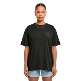 тениска,мъжки,тениски,дамски,тениски,urban,classics,flower,short,sleeve,t,shirt,black,(black)