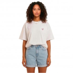 Тениска Urban classics Rainbow Heart short sleeve T-shirt - White (White) тениска,мъжки,тениски,дамски,тениски,urban,classics,rainbow,heart,short,sleeve,t,shirt,white,(white)