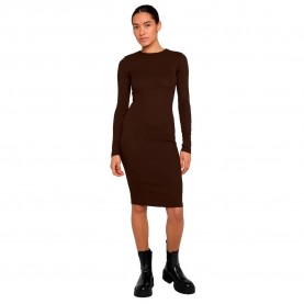 рокля,дамски,поли,и,рокли,urban,classics,tb1340,long,sleeve,short,dress,brown,(brown)
