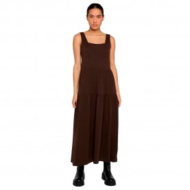 Рокля Urban classics TB4784 sleeveless midi dress - Brown (Brown) рокля,дамски,поли,и,рокли,urban,classics,tb4784,sleeveless,midi,dress,brown,(brown)