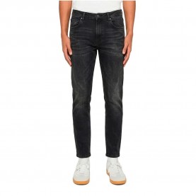 Дънки Urban classics TB8456 Slim Fit jeans - Black (Black Washed) дънки,мъжки,панталони,дамски,панталони,urban,classics,tb8456,slim,fit,jeans,black,(black,washed)