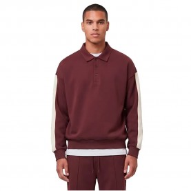 Блуза с яка Urban classics TB8595 long sleeve T-shirt - Red (Polo Cherry) блуза,с,яка,мъжки,тениски,дамски,тениски,urban,classics,tb8595,long,sleeve,t,shirt,red,(polo,cherry)