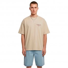Тениска Urban classics TB8755 short sleeve T-shirt - Beige (White Sand) тениска,мъжки,тениски,дамски,тениски,urban,classics,tb8755,short,sleeve,t,shirt,beige,(white,sand)